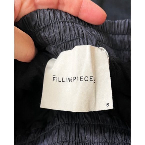 FILLING PIECES GRAY WET WASH ZIP TRACK PANTS 2 - Picture 9 of 10